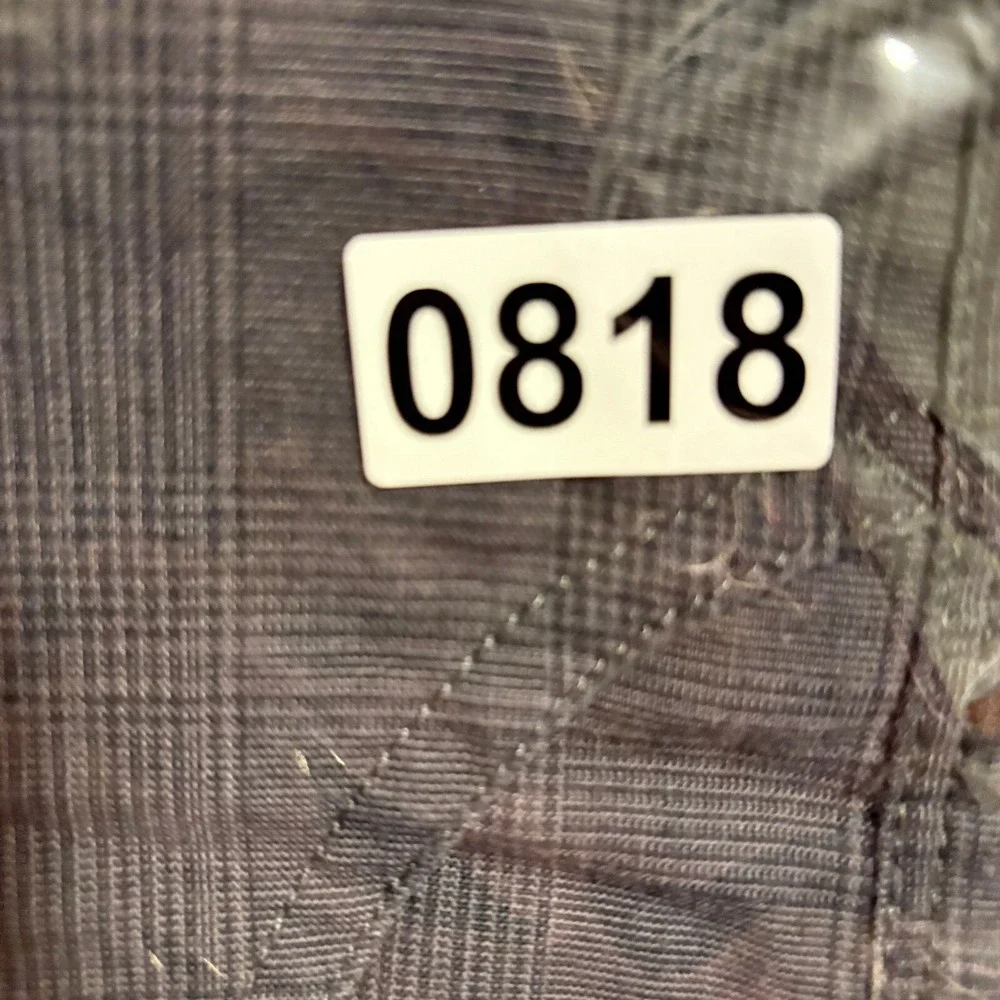 Volcom Shorts Men Sz‎ 29 Gray Plaid Frickin Modern Chino Casual 9.5